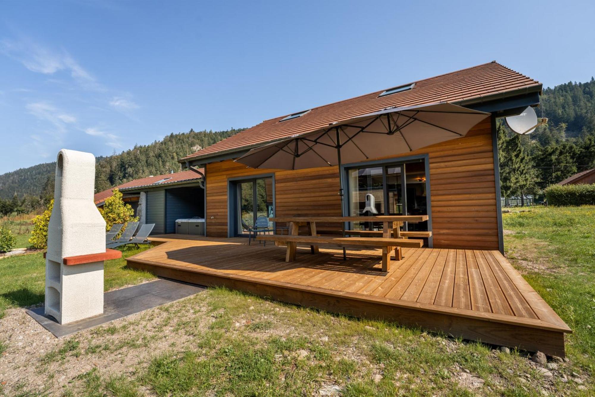 Chalet Nemesia Avec Spa A Gérardmer Εξωτερικό φωτογραφία