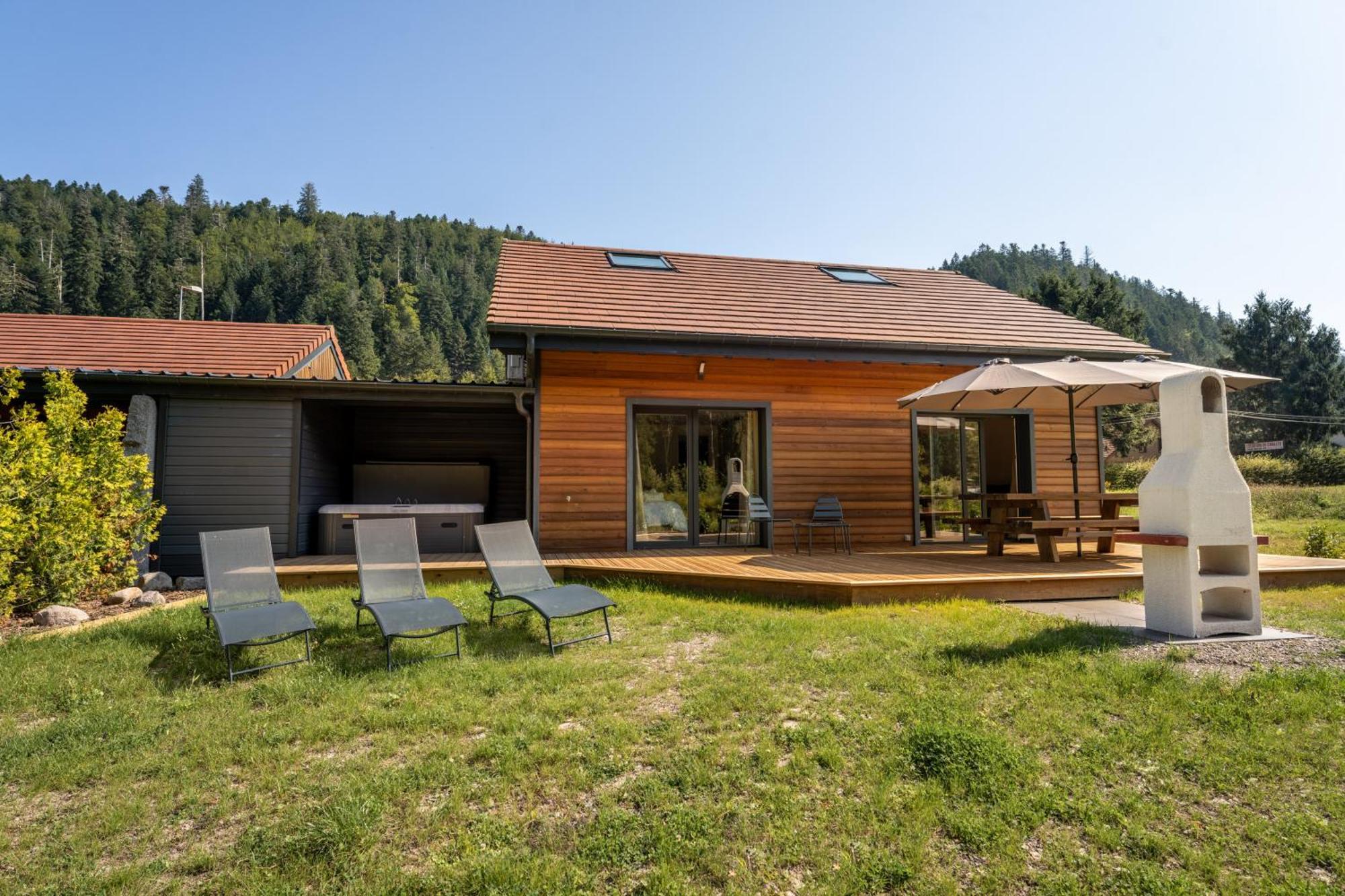 Chalet Nemesia Avec Spa A Gérardmer Εξωτερικό φωτογραφία
